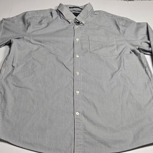Eddie Bauer Men's Wrinkle Resistant  Relaxed Fit Button Up Long Sleeve Size XL